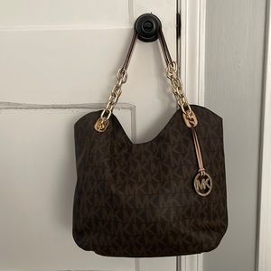 Michael Kors. Lily signature Logo in brown
